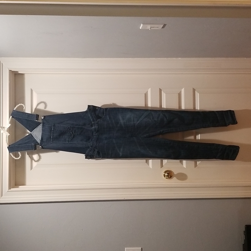 Jojo Maman Bebe Maternity Denim Overalls